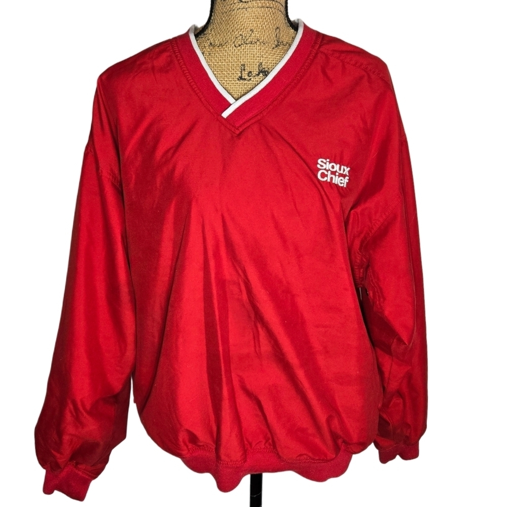 Rivers End Red Sioux Chief Windbreaker Sweater